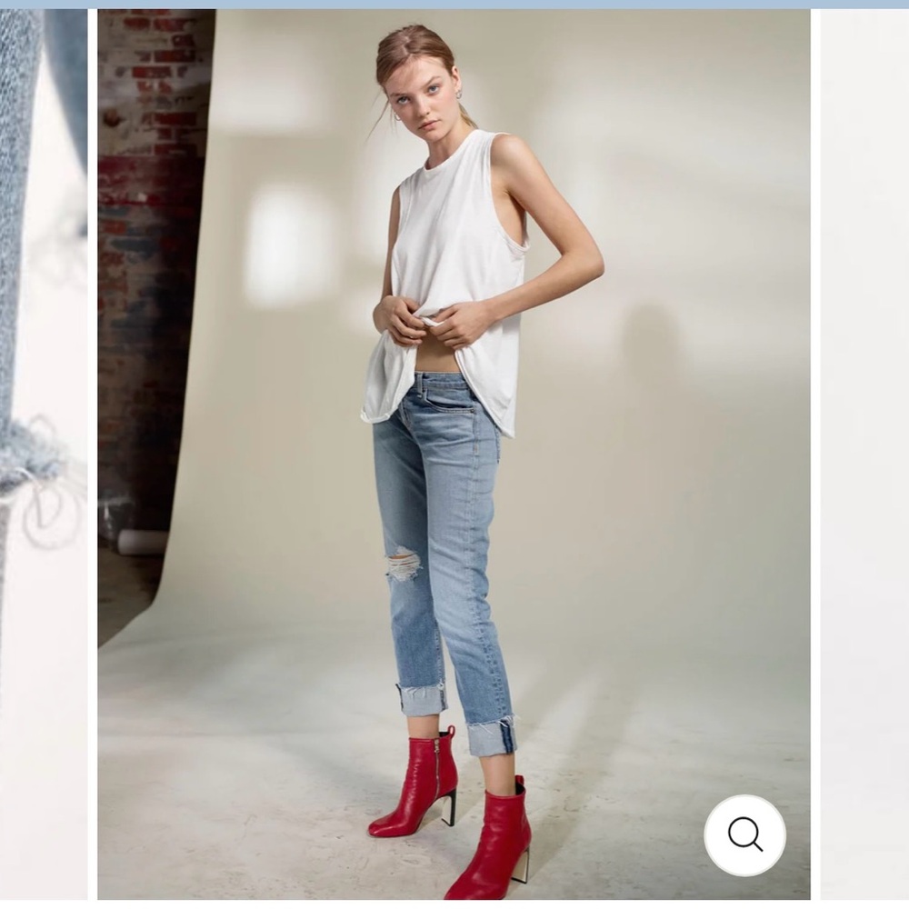 rag & bone Sky Blue Ankle Jeans